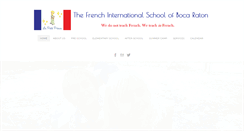 Desktop Screenshot of frenchschoolbocaraton.com